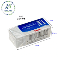 Cục tẩy bằng cao su ZEH-03N - Gôm Pentel nhỏ CH