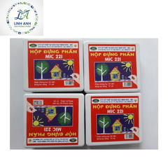 Hộp đựng phấn 4 viên - phấn MIC (T/120)
