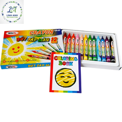 Sáp WinQ thơm 12 màu