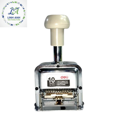 Máy đóng 10 số Deli 7510