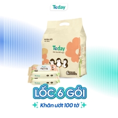 [Gói 100 Tờ] Khăn Ướt TODAY Cao Cấp