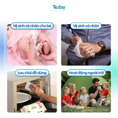 [Gói 100 Tờ] Khăn Ướt TODAY Cao Cấp