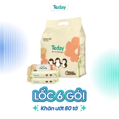 [Gói 80 Tờ] Khăn Ướt TODAY Cao Cấp