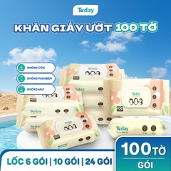 [Gói 100 Tờ] Khăn Ướt TODAY Cao Cấp