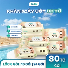 [Gói 80 Tờ] Khăn Ướt TODAY Cao Cấp