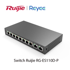 Unmanaged switch 8 cổng 10/100 BASE-T PoE/PoE+ BASE-T Reyee RG-ES110D-P