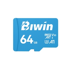 Thẻ nhớ MicroSD Biwin 64Gb Class 10