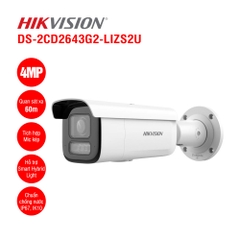 Camera IP Thân Trụ 4MP Hikvision DS-2CD2643G2-LIZS2U