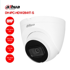 Camera IP Dome 8MP DAHUA DH-IPC-HDW2841T-S