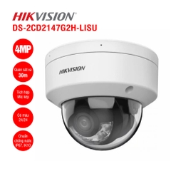 Camera IP Dome 4MP Hikvision DS-2CD2147G2H-LISU
