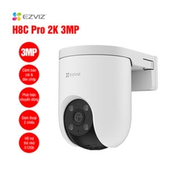Camera Wifi ngoài trời Ezviz H8C Pro 2K 3Mb Quay quét 360