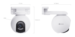 Camera Wi-Fi ngoài trời quay quét Ezviz H8x 2K⁺