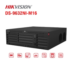 Đầu ghi IP Hikvision 32 kênh DS-9632NI-M16, 16HDD