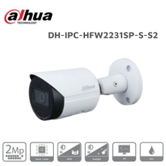 Camera IP Thân Trụ Starlight 2MP DAHUA DH-IPC-HFW2231SP-S-S2