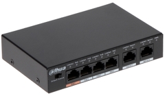 Switch POE 6 cổng 10/100Mbps DAHUA DH-PFS3006-4ET-60