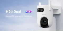 Camera WiFi ống kính kép EZVIZ H9c Dual 2K 3MP