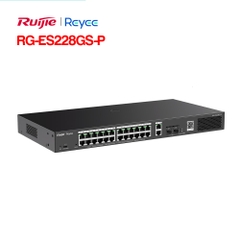 Layer 2 Smart Managed PoE Switch 28 Cổng RUIJIE REEYE RG-ES228GS-P
