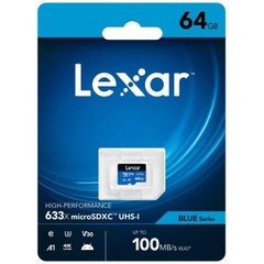 Thẻ nhớ MicroSD Lexar 64Gb Class 10