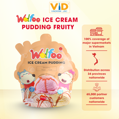 WOLFOO  ICE CREAM PUDDING FRUITY 120g