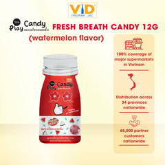Play Candy Fruit-Flavored Fresh Breath Candy 12g