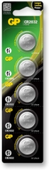 GP Lithium Coin Cell CR2032 GPCR2032-2CPU5