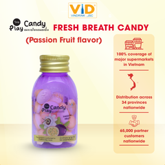 Play Candy Fruit-Flavored Fresh Breath Candy 22g