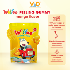WOLFOO PEELING GUMMY mango flavor 150G