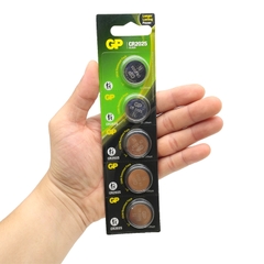 GP Lithium Coin Cell CR2025 GPCR2025-2CPU5
