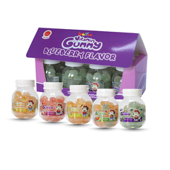 WOLFOO GUMMY WITH JAM FRUIT FLAVOUR 68G
