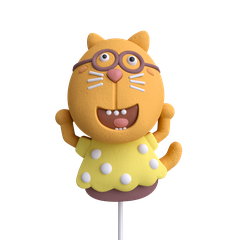 WOLFOO MARSHMALLOW LOLLIPOP