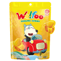 WOLFOO PEELING GUMMY mango flavor 150G