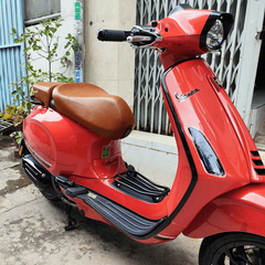 Yên Đôi Vespa Cao Cấp - Màu nâu vintage_ VESPA-V15-BROWN