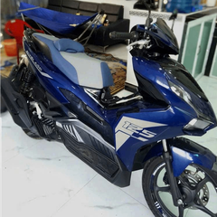 Yên xe Air Blade kiểu dáng thể thao _ AB-G06-BLUE