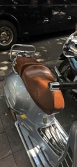 Yên Đôi Vespa Cao Cấp – Da Bò Thật _ VESPA-VB01-BROWN