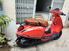 Yên Đôi Vespa Cao Cấp - Màu nâu vintage_ VESPA-V15-BROWN