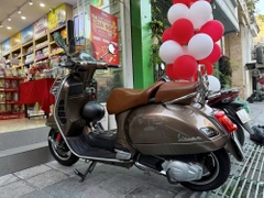 Yên Đôi Vespa Cao Cấp – Da Bò Thật _ VESPA-VB01-BROWN