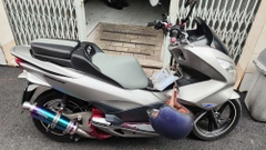 Yên Xe Tựa Lưng Cho Honda PCX – Phiên Bản Màu Đen-Xám _ PCX-TL03-GREY