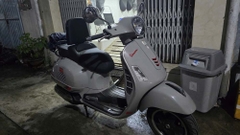 Yên Xe Tựa Lưng Cho Vespa –  Da Bò Thật Màu Đen _ VESPA-TL03-BLACK