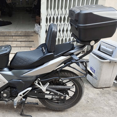 Yên Xe Tựa Bật Honda Winner X V1 - Màu Đen _WINNER-TL03-BLACK