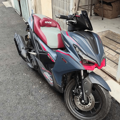 Yên Độ Yamaha NVX Cao Cấp Đỏ Đen  _ NVX-G06-RED