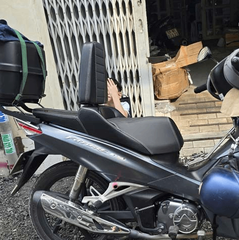 Yên Xe Tựa Lưng Cho Honda Future _ FUTURE-TL03-BLACK