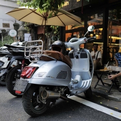 Yên Đôi Vespa Cao Cấp – Da Bò Thật _ VESPA-VB01-BROWN