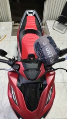 Yên Độ Honda Vario _ Đỏ Đen _ Gờ thể thao _ VARIO-G12-RED