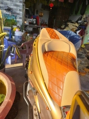 Yên Xe Tựa Lưng Cho Honda PCX - Màu Đặc Biệt _ PCX-TL03-GOLD