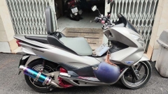 Yên Xe Tựa Lưng Cho Honda PCX – Phiên Bản Màu Đen-Xám _ PCX-TL03-GREY