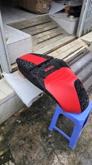 Yên Xe Tựa Lưng Cho Honda SH – Phiên Bản Màu Đỏ-Đen _ SH-TL03-RED