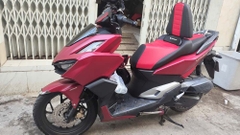 Yên Xe Tựa Lưng Cho Honda Vario Đỏ Đen _ VARIO-TL03-RED