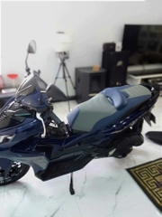 Yên xe Air Blade kiểu dáng thể thao _ AB-G06-BLUE
