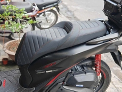 Yên xe kiểu thể thao cho xe sh các đời - êm ái và độc đáo _ SH-G09-BLACK