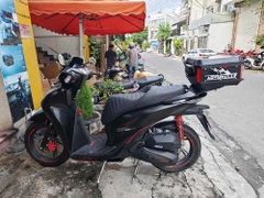 Yên xe kiểu thể thao cho xe sh các đời - êm ái và độc đáo _ SH-G09-BLACK